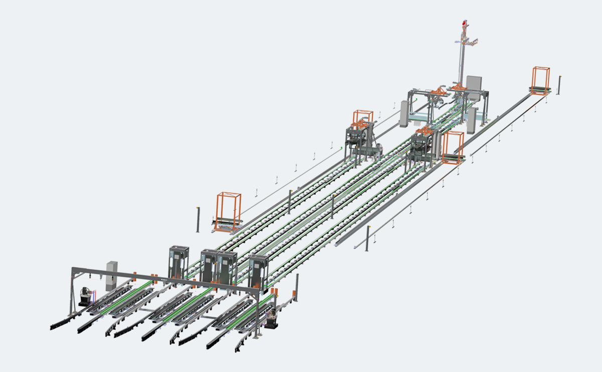 Roll Cage Transport System for the largest Supermarket chain in The Netherlands